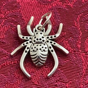5/$10❤️❤️❤️NEW TIBETAN SILVER SPIDER CHARM PENDANT